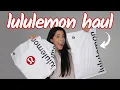 LULULEMON TRY ON HAUL Sonic pink Oversized Scuba Pipe dream blue Swiftly and More
