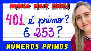 COMO DESCOBRIR SE UM NÚMERO PRIMO?? NÚMERO PRIMO E NÚMERO ! COMPOSTO EXPLICAÇÃO DE CONTEÚDO.📚🚀