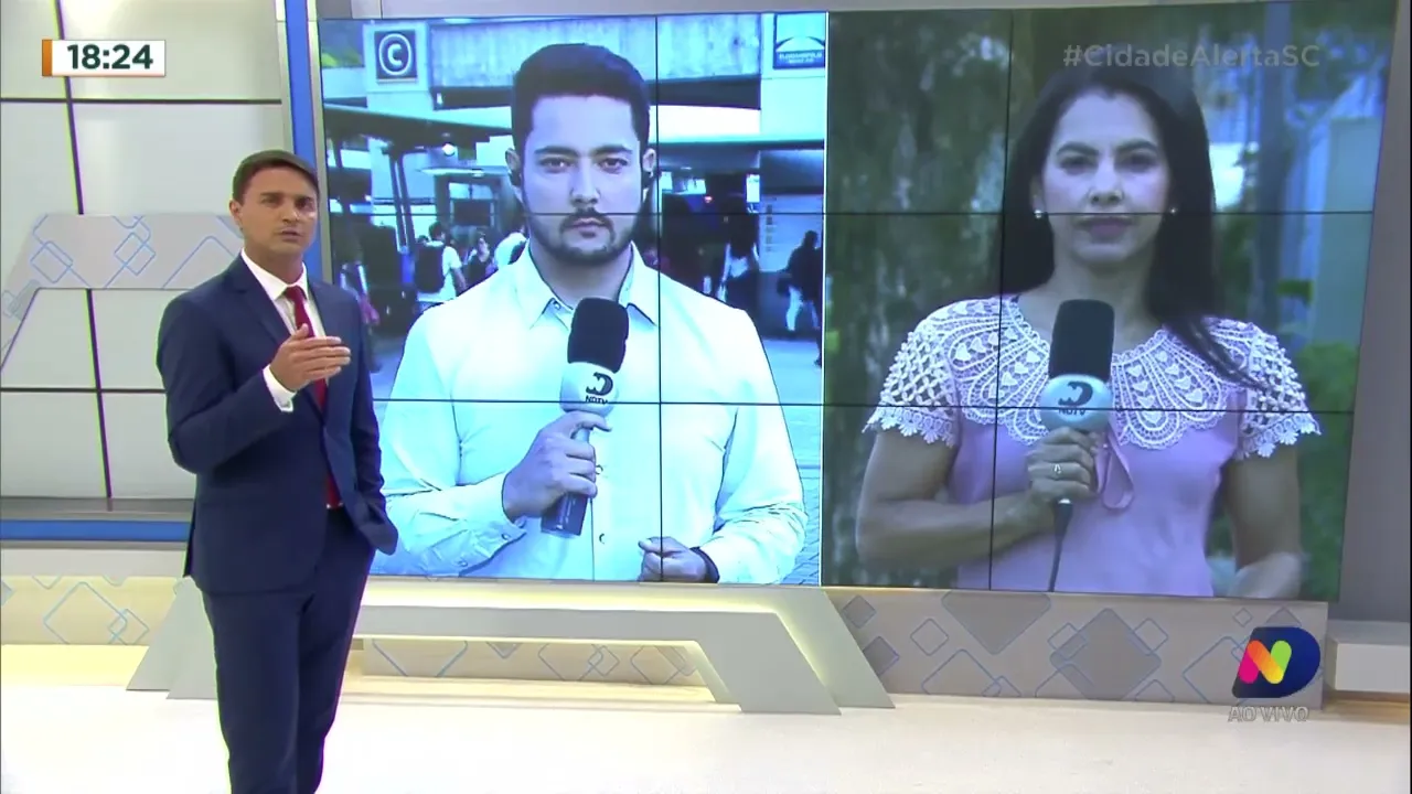 Ocorrência de assalto e agressão é registrada no centro de Florianópolis