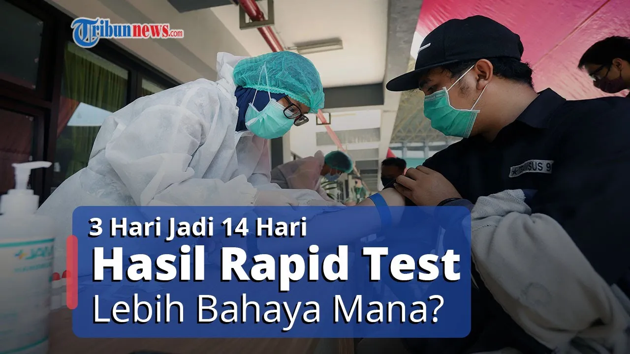 Rapid Test Sendiri Di Rumah. 