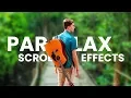 2 5D Parallax Scrolling Effects for Website Html CSS jQuery How it is