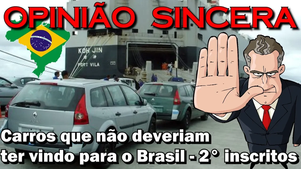 Carros que não deveriam ter vindo para o Brasil na opinião dos inscritos (2° parte)
