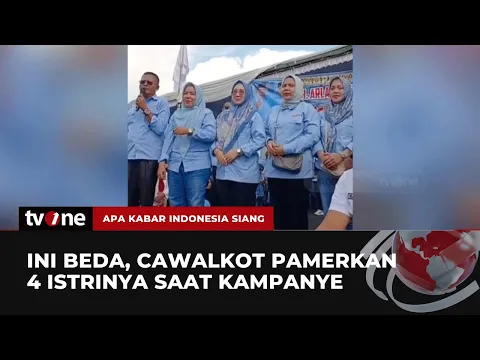 Calon Wali Kota Pamerkan Empat Istri