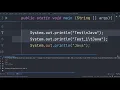 Display Multiple lines Text in Java