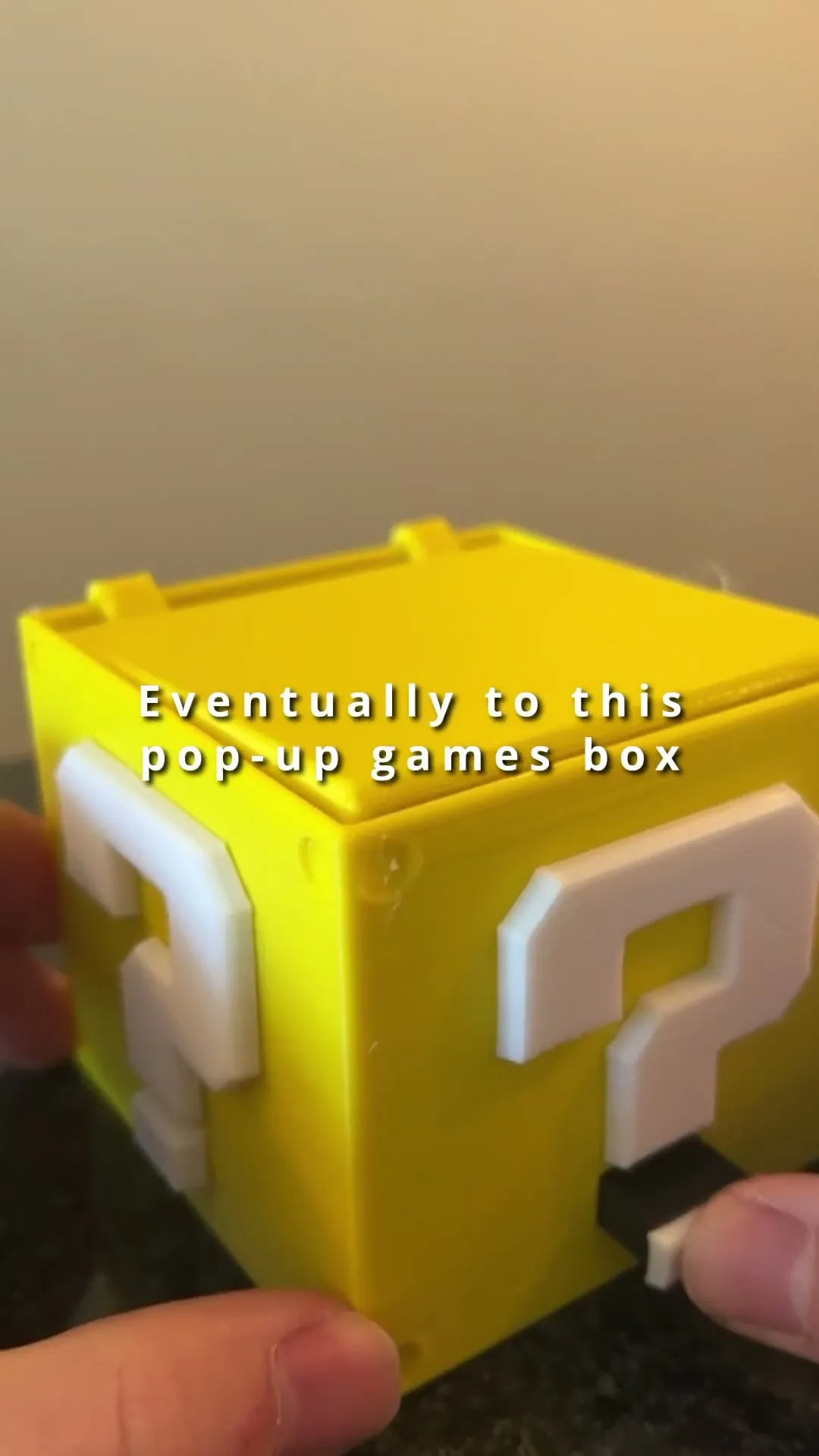 Pop-up Question Block Switch Game Case