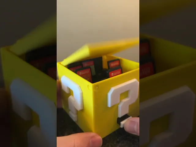 Pop-up Question Block Switch Game Case video thumbnail