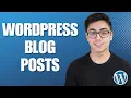 How To Create A Blog Post on WordPress in 2024
