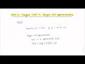 Unit 2 AP Review - Tangent Lines Approximations