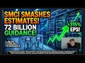 SMCI SMASHES ESTIMATES Q4 Earnings 72 Billion Guidance Shockwave Gross Margin Expansion