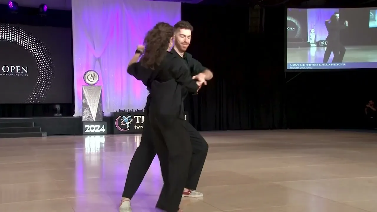 Aidan Keith-Hynes and Maria Bileychik - WCS Strictly Swing Open Finals - The Open 2024