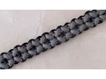 How To Tie A Clove And Dagger Paracord Survival Bracelet Without Buckle