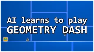 AI Learns to play GEOMETRY DASH