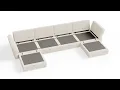HONBAY Modular Sofa--Installation Guide