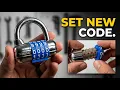 Master Lock 1523D How to set Combo On This Lock