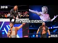 AEW PPV Main Events Match Card Compilation 2018 - 2025 With ROHxAEW