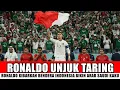 Download Lagu TRENDING HARI INI‼️ RONALDO TIBA-TIBA KIBARKAN BENDERA INDONESIA DIDAPAN SUPORTER ARAB SAUDI