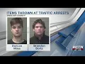 Two more arrested in Onslow County for throwing things at oncoming traffic