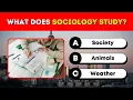 Social Science Quiz 2025 40 Questions on Sociology Psychology Economics Politics