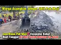 Download Lagu Luar Biasa Pak Muji‼️ Excavator Kebut Buat Tanggul Air Kali Sudah Meluber Ke Jalan #dedimulyadi