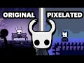 Recreating Hollow Knight But PIXELATED in python - devlog