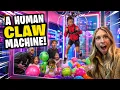 We Tried a Human Claw Machine