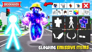 ITEMS & BODY INI BISA BERSINAR TERANG Di Brookhaven - Roblox