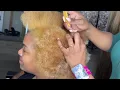 All This Hair This is how I manage THICK BLUNT Hair Stitch Braids