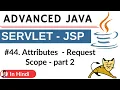 Attributes Request Scope part 2 Advanced Java Servlet Jsp Hindi