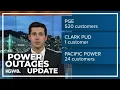 Over 500 Oregonians remain without power as of Sunday afternoon
