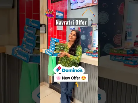 Domino's Navratri New  Offer | Get ₹200 off Dominos 🤤 | dominos Pizza | dominos coupon code today