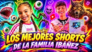 LOS MEJORES SHORTS DE LA FAMILIA IBÁÑEZ (míralo hasta el final ) 💜💙🩷❤️🤍