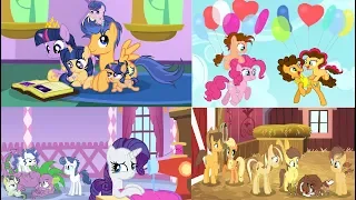 mlp families mane 6 tribute