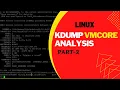 how to kdump vmcore analyse in rhel7 linux crash tool basics kernel panic analysis Linuxtak