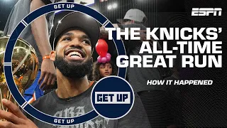 Knicks ALL-TIME GREAT RUN Chemistry roster building the flow state to have success Get Up