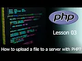 03 PHP File Upload PHP Tutorial PHP PHP course