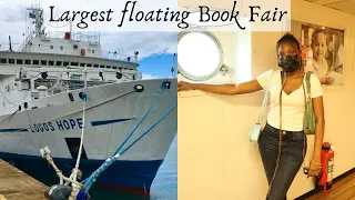 logos hope largest floating book fair logos hope ship tour tema ghana