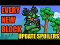 How to get EVERY New Block SPOILERS Terraria 1 4 5