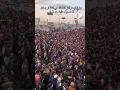 Palestinians line up for flour distributed by UN agency in Deir Al-Balah