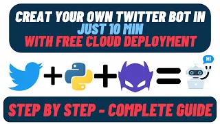 Build Your Own Twitter Bot in Python with Free Cloud Deployment A Step-by-Step Guide