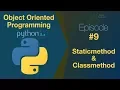 Belajar Python OOP - Staticmethod dan Classmethod