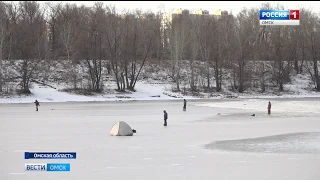В Черлакском районе на реке Иртыш завершился ледостав