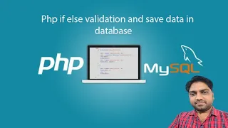 IT Career PHP Tutorial if else validation with insert data in database in php
