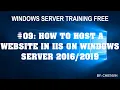 Download Lagu Windows Server | #09: How to Host a Website in IIS on Windows Server 2016/2019?