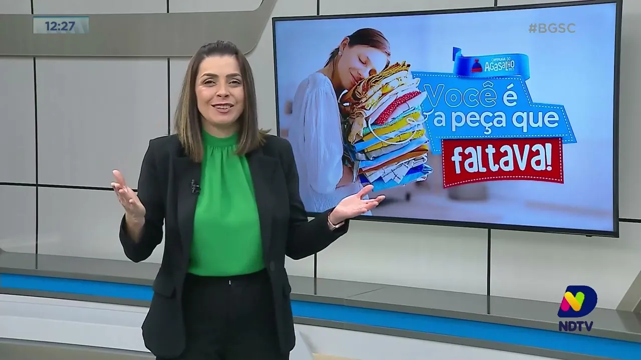 Campanha do agasalho NDTV: