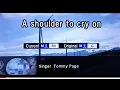 Download Lagu A SHOULDER TO CRY ON Tommy Page 🎵Karaoke Version🎵
