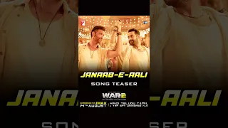 This One Makes You Get Up And Dance Instantly JanaabeAali HrithikRoshan NTR War2 