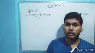 Basic Java Tutorial for beginners Lecture-4 increment decrement operators