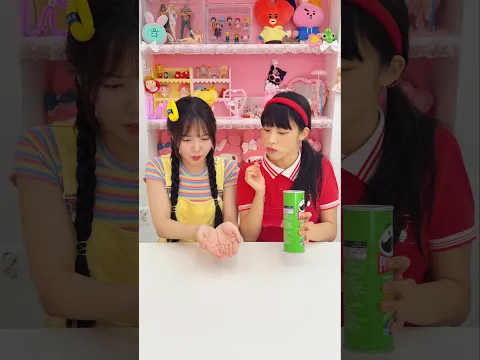 과자를 나눠 주세요