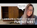 How to Transform LAMINATE PARTICLE BOARD furniture into a beautiful masterpiece