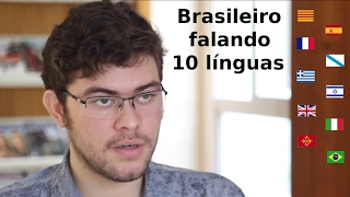 Brazilian speaking 10 languages